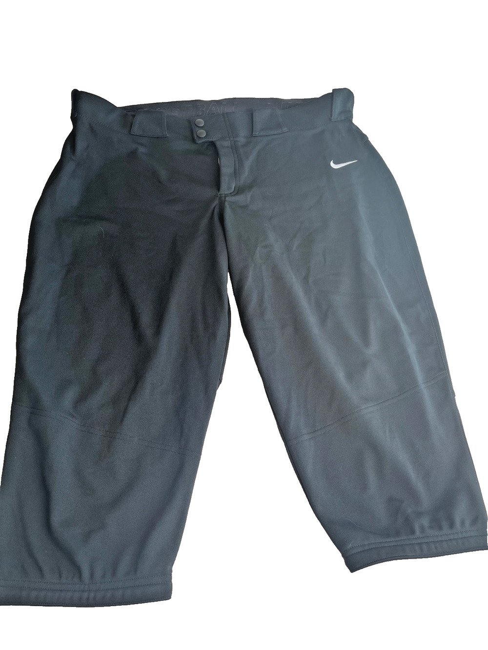 Softball Pants Nike Women's XL Team Engineered Black Dri-FIT Knicker Used